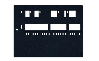 FeltLab Dust Cover für Korg Arp Odyssey REV 3 Fader