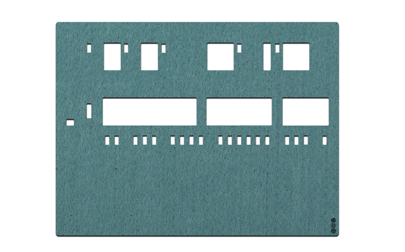 FeltLab Dust Cover für Korg Arp Odyssey REV 3 Fader