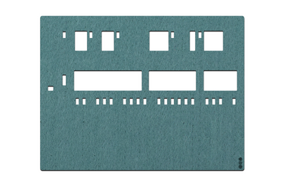 FeltLab Dust Cover für Korg Arp Odyssey REV 3 Fader