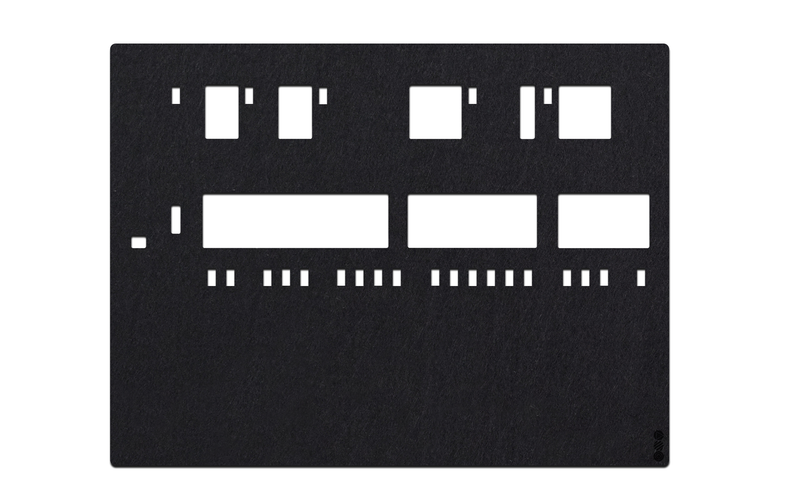 FeltLab Dust Cover für Korg Arp Odyssey REV 3 Fader