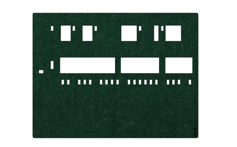 FeltLab Dust Cover für Korg Arp Odyssey REV 3 Fader