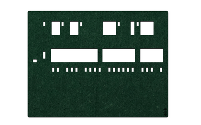 FeltLab Dust Cover für Korg Arp Odyssey REV 3 Fader