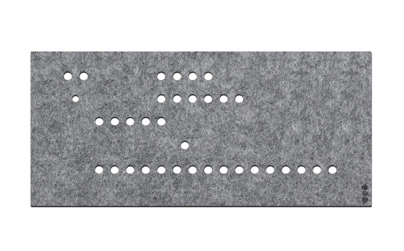 FeltLab Dust Cover für Korg MS-2000 rack