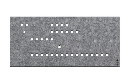 FeltLab Dust Cover für Korg MS-2000 rack