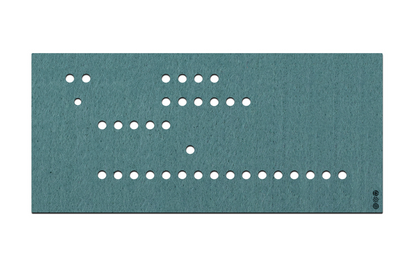 FeltLab Dust Cover für Korg MS-2000 rack