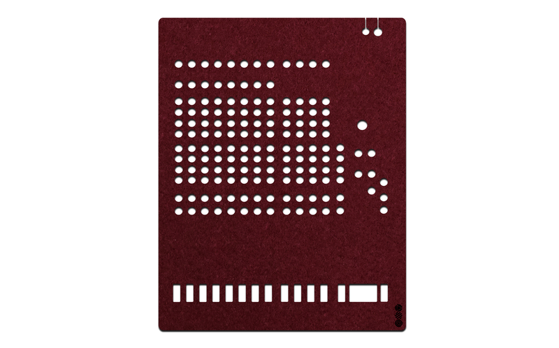 FeltLab Dust Cover für Korg MW-1608 NT